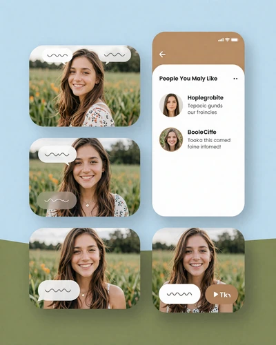 Activity feed showing farmer profiles with like wave and message buttons