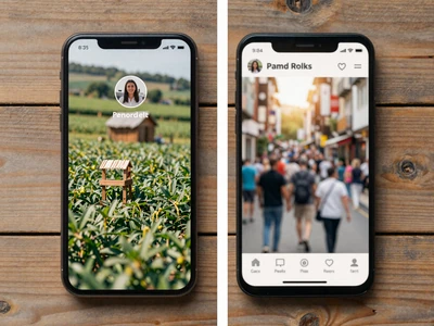 Smartphone with farm dating profile on rustic table - niche vs mainstream dating apps